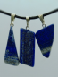 Preview: Lapislazuli , Afghanistan,  mit Silberöse